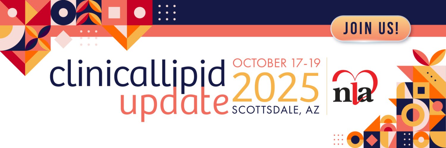 National Lipid Association's banner