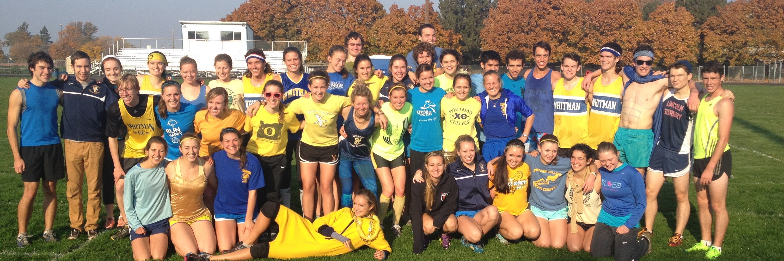Whitman College XC & Track banner