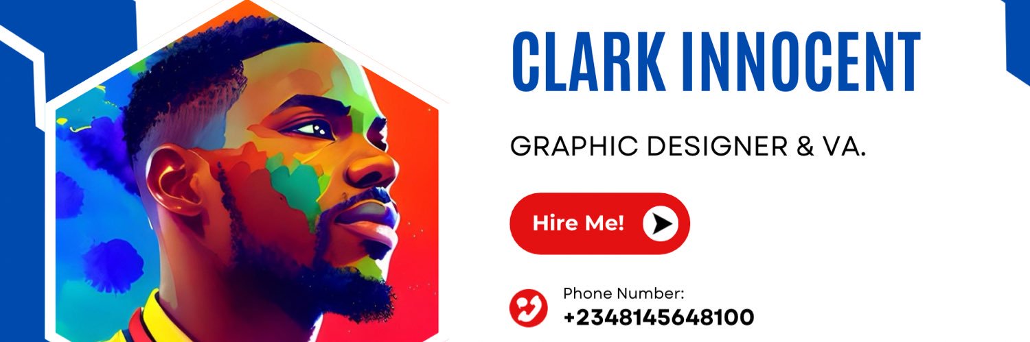 Clark Innocent | Graphic Designer & VA banner