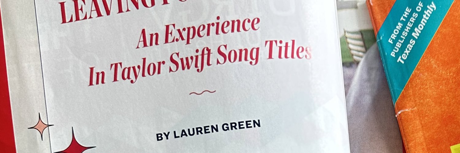 Lauren Green's banner