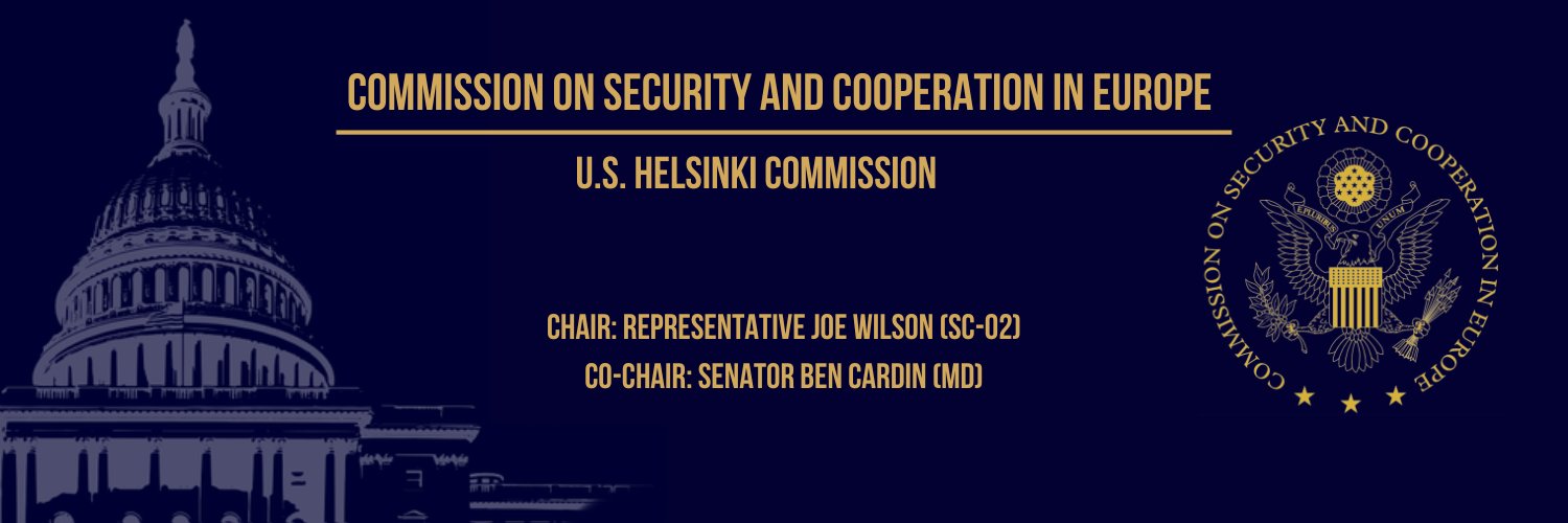 U.S. Helsinki Commission Profile Banner