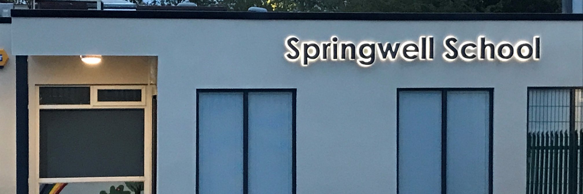Springwell School Hartlepool banner