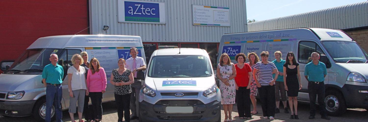 aZtec Commercial Cleaning banner