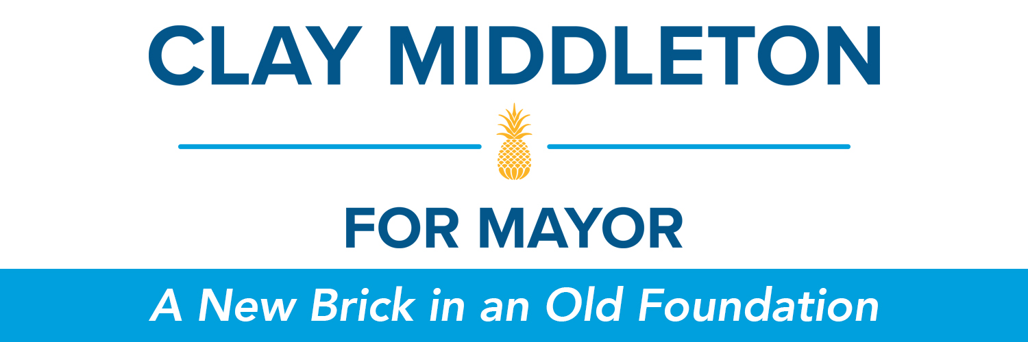 Clay Middleton's banner