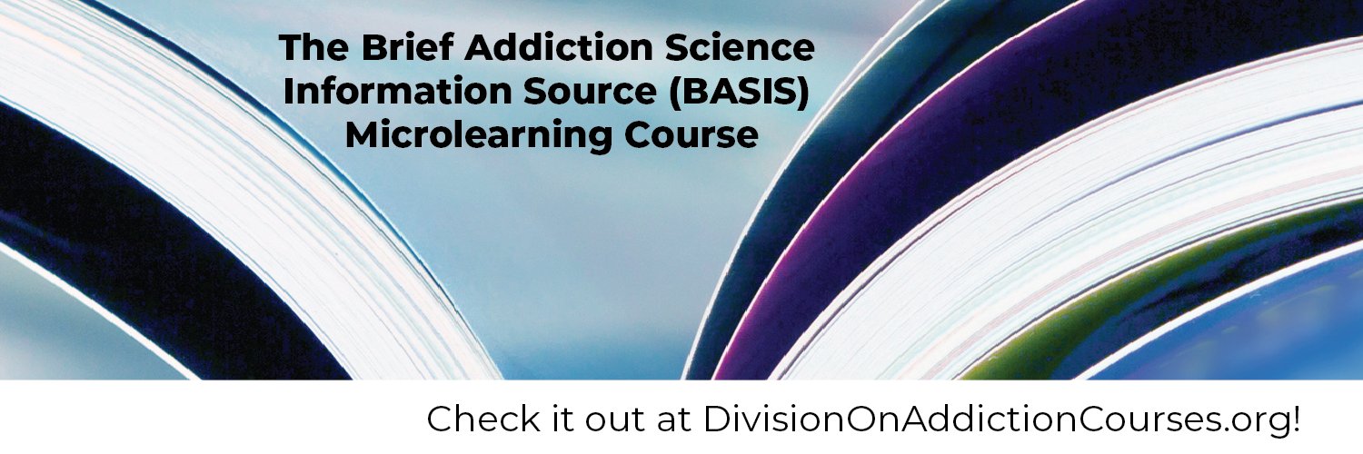 Division on Addiction banner