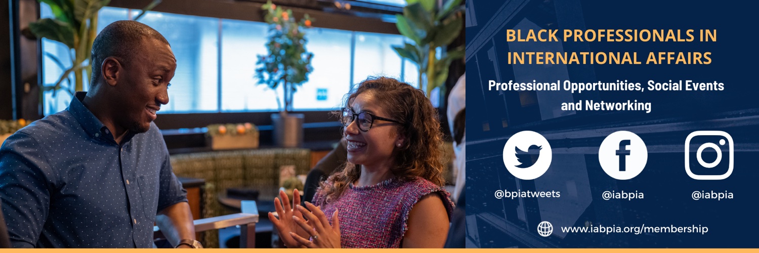 Black Professionals in International Affairs-BPIA's banner