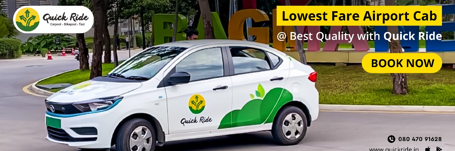 Quick Ride - Carpool . Taxi banner