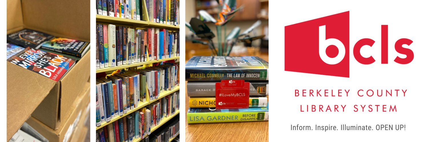 Berkeley County Library System (bcls) / Twitter