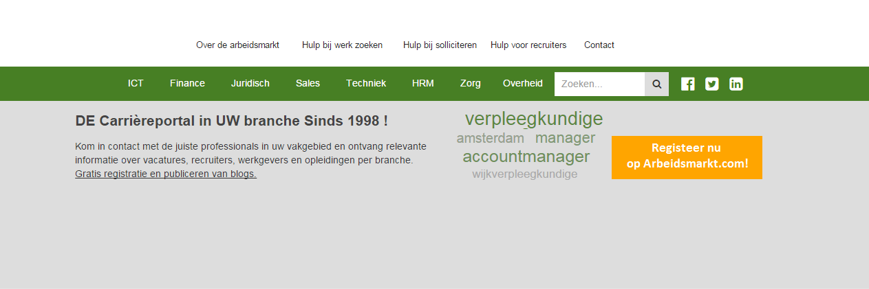 ArbeidsmarktNL's profile banner image