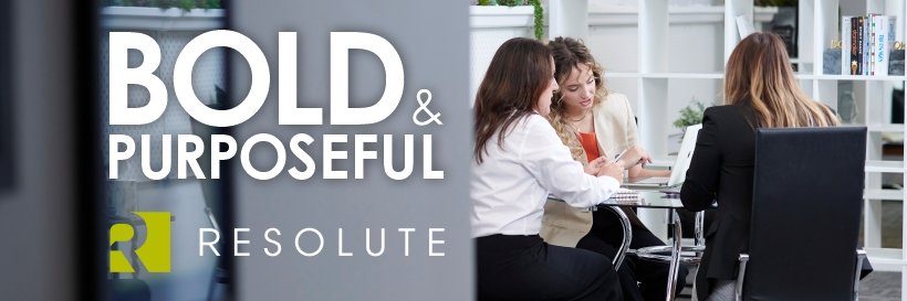 Resolute PR banner