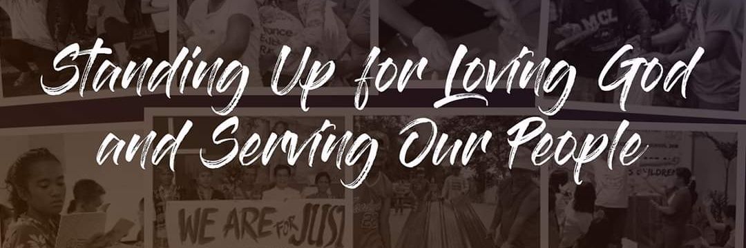 National Council of Churches in the Philippines banner