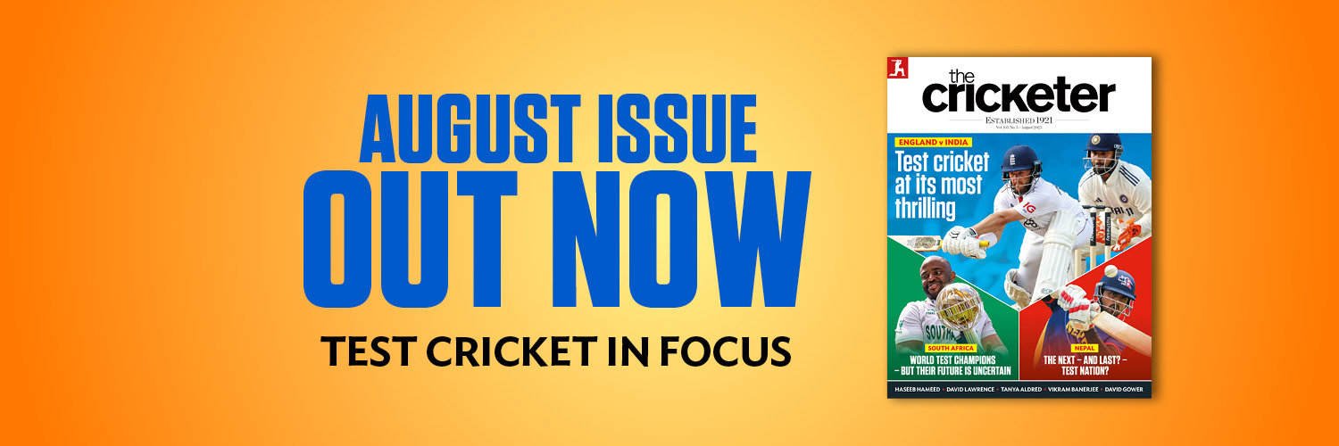 The Cricketer's banner