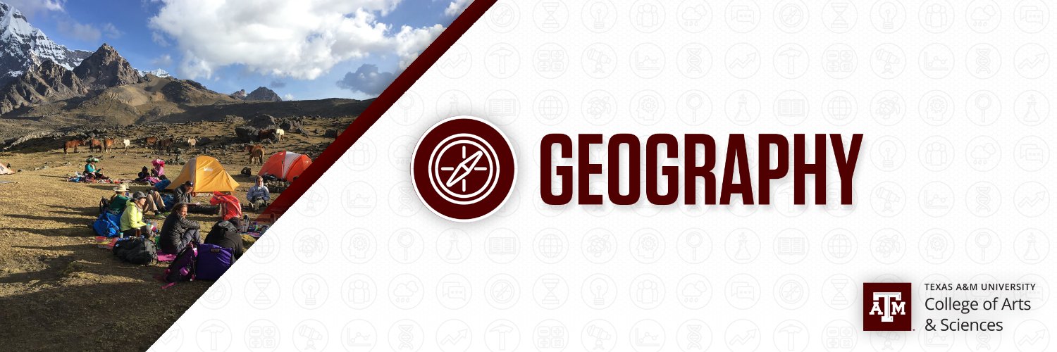 TAMU Geography banner
