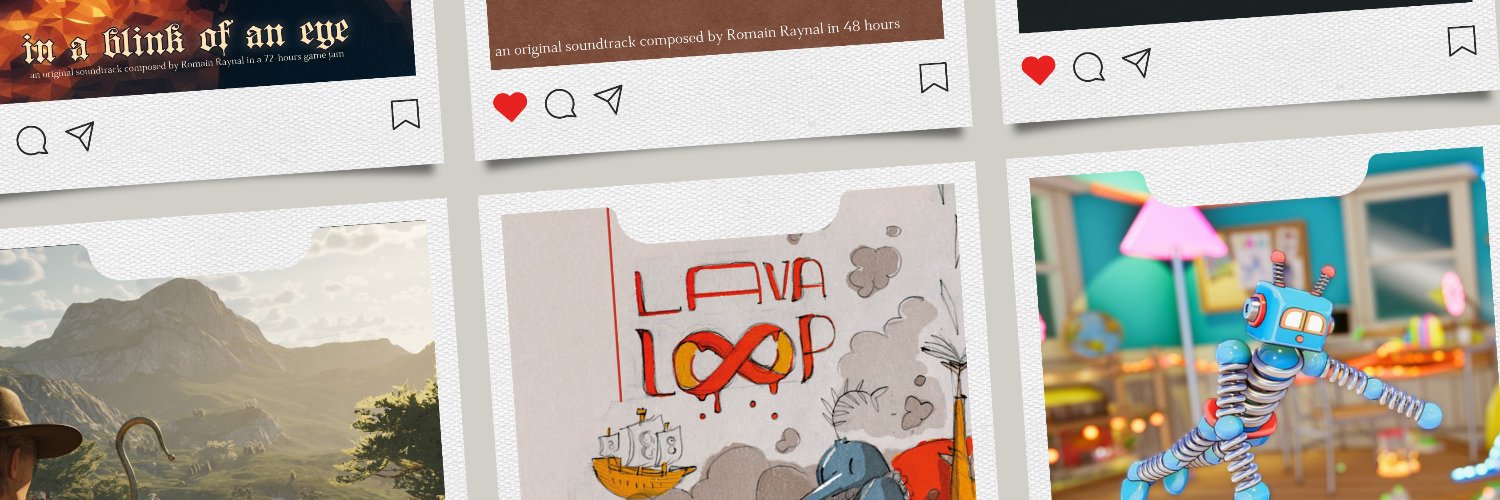 Romain Raynal 🎶 banner