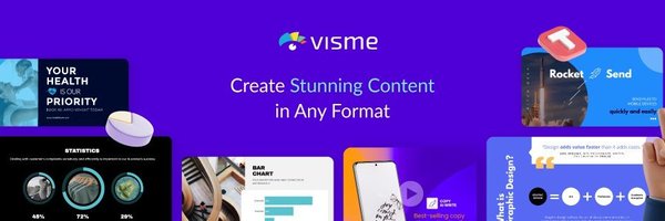 VismeApp Profile Banner