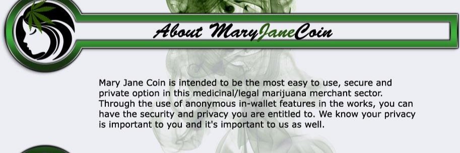 MaryJaneCoin LLC banner