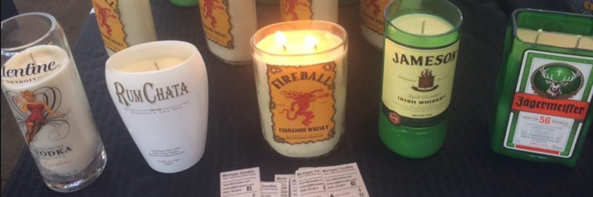 Michigan Candles banner