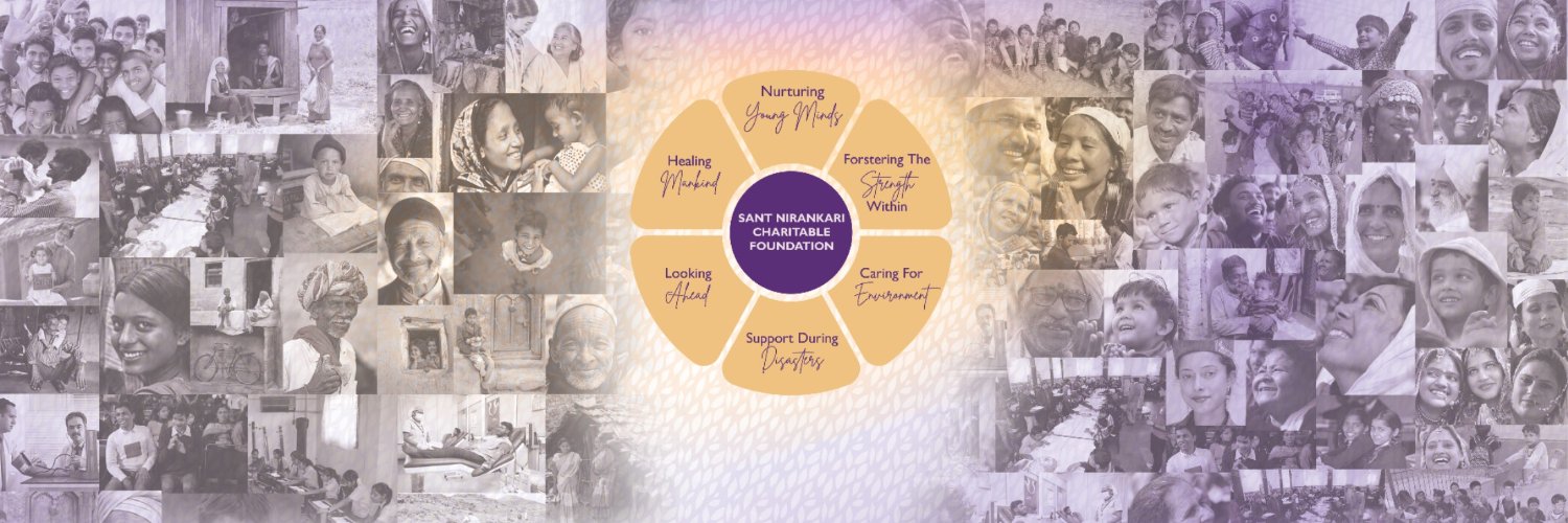 Sant Nirankari Charitable Foundation #SNCF banner