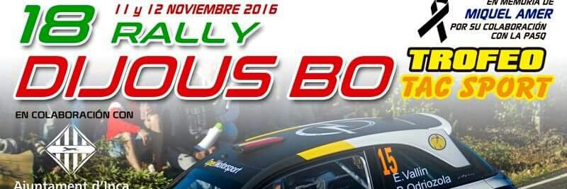Rally Dijous Bo banner