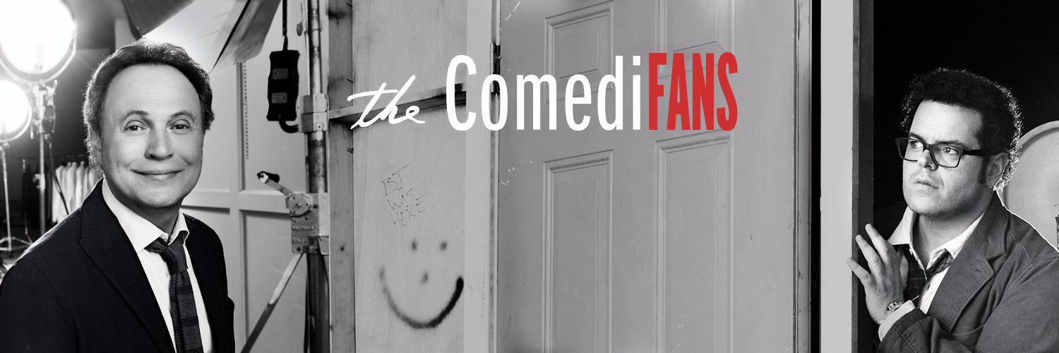 The Comedians banner