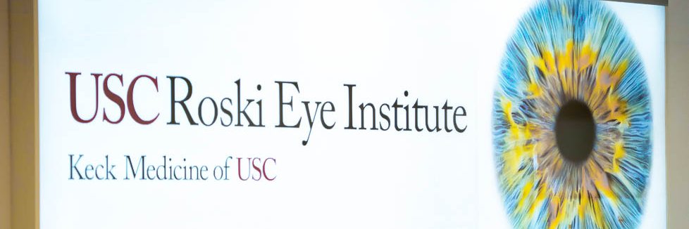 USC Roski Eye Institute banner