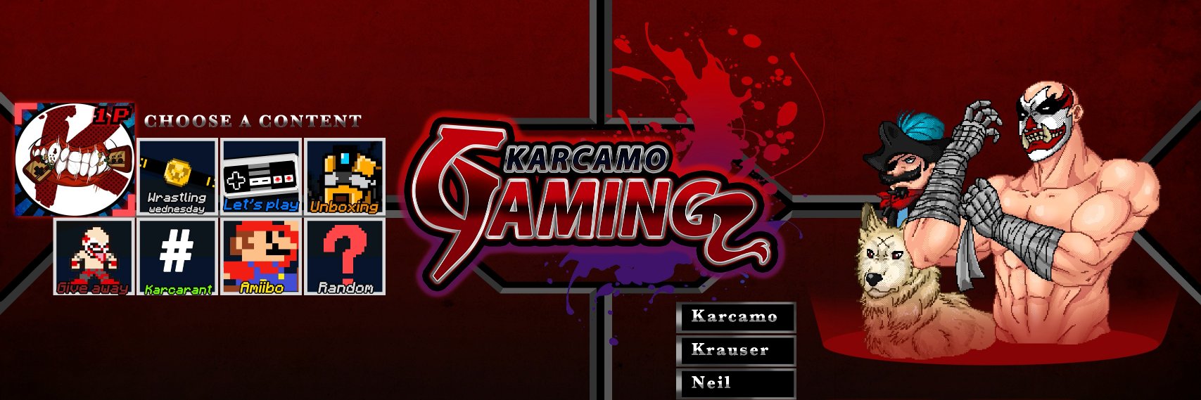 Karcamo Gaming banner