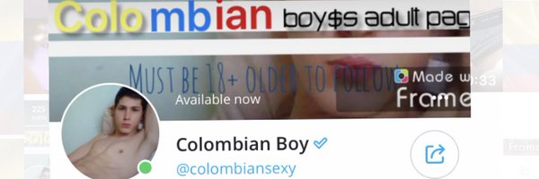 Colombian Boy (62K) 🇨🇴😈 Profile Banner