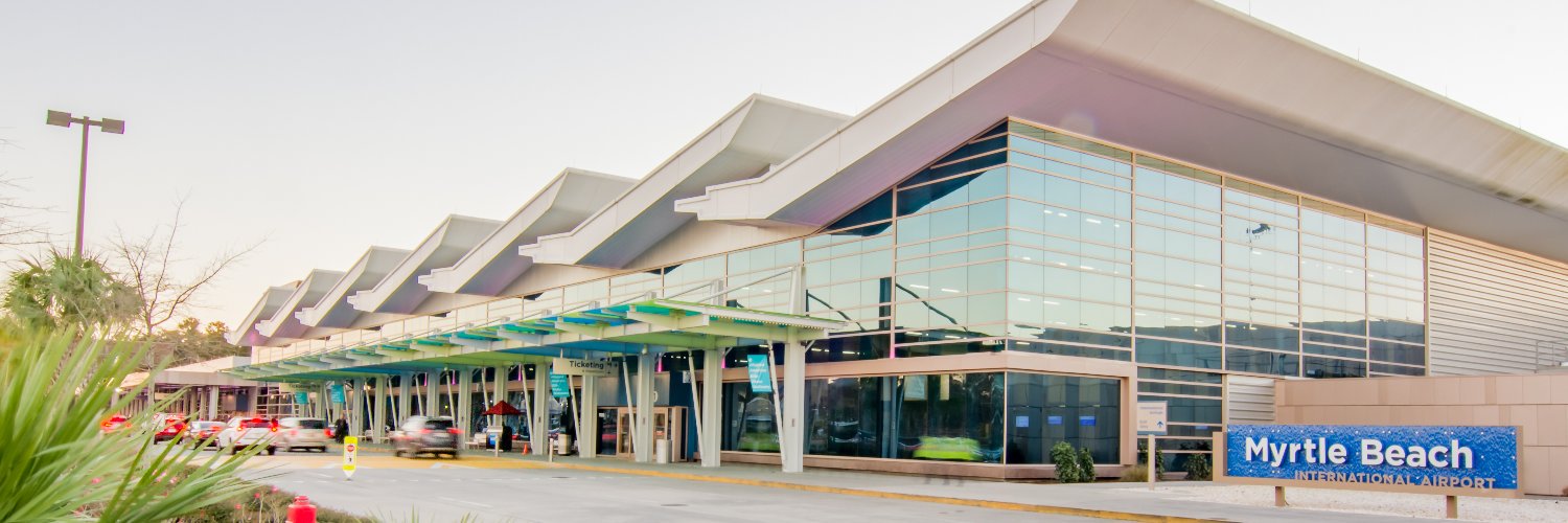 Myrtle Beach International Airport banner
