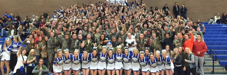 BHS Student Section banner