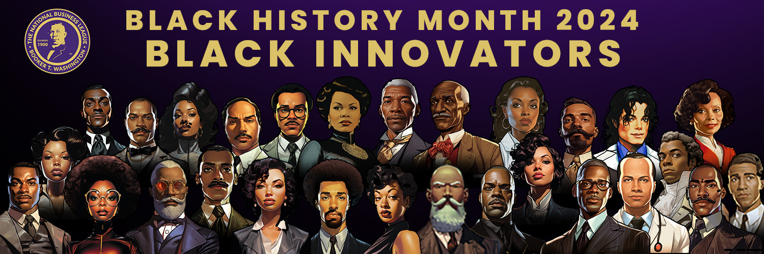 The National Business League banner