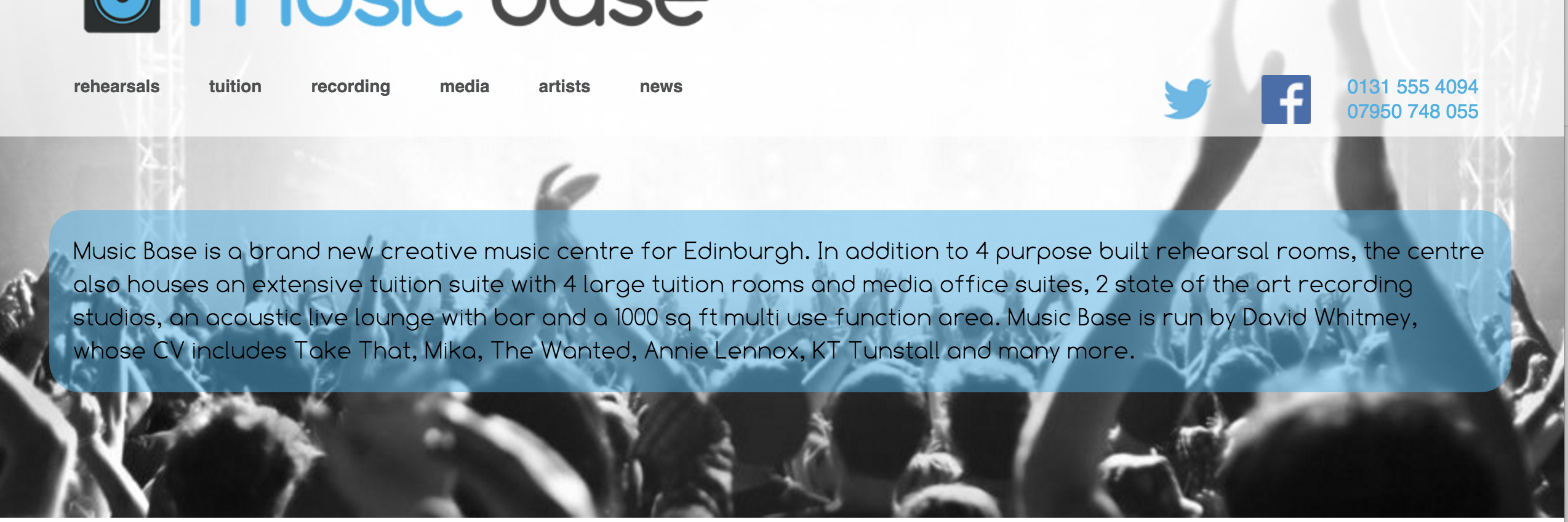 Musicbaseuk's profile banner image