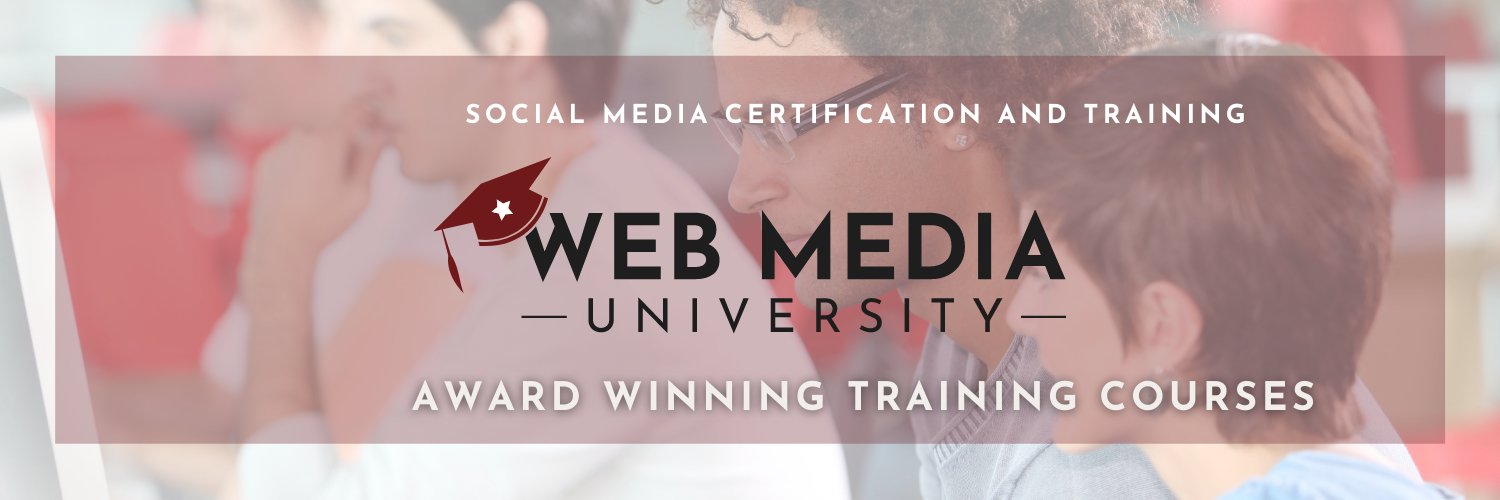 WebMediaU's profile banner image