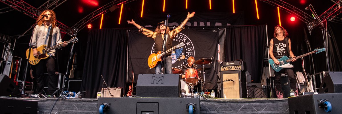 The Warner E. Hodges Band banner