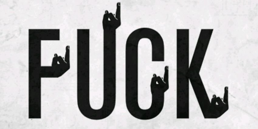 FUCK YOU  banner