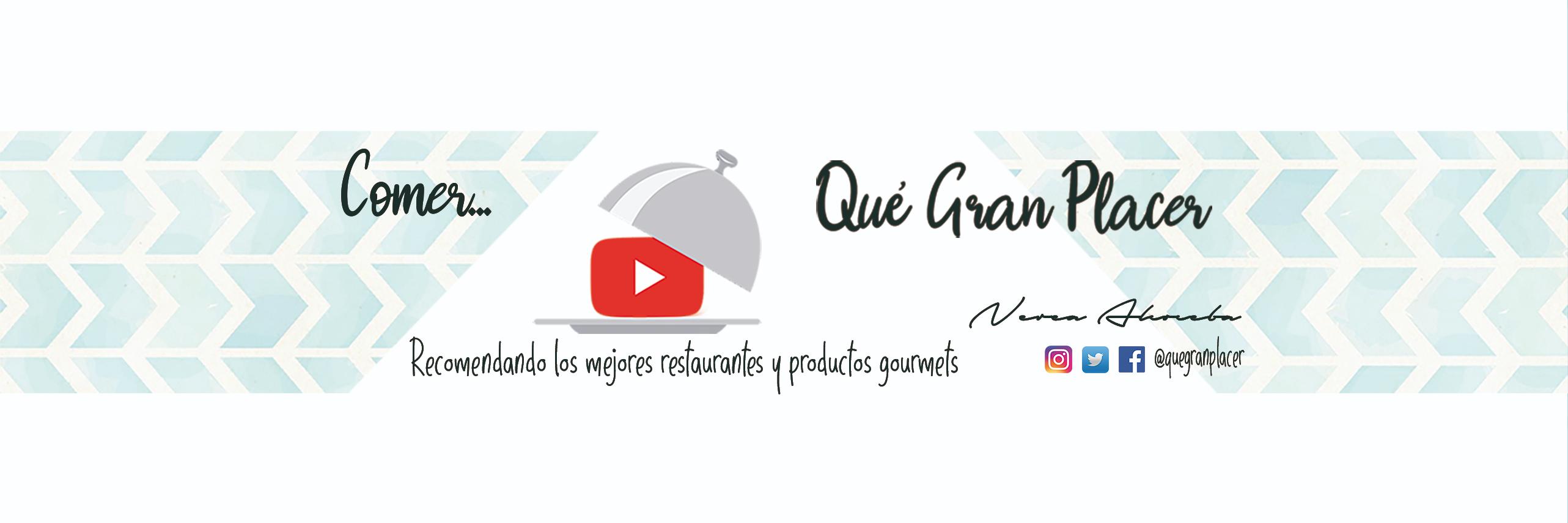 Comer, qué gran placer banner