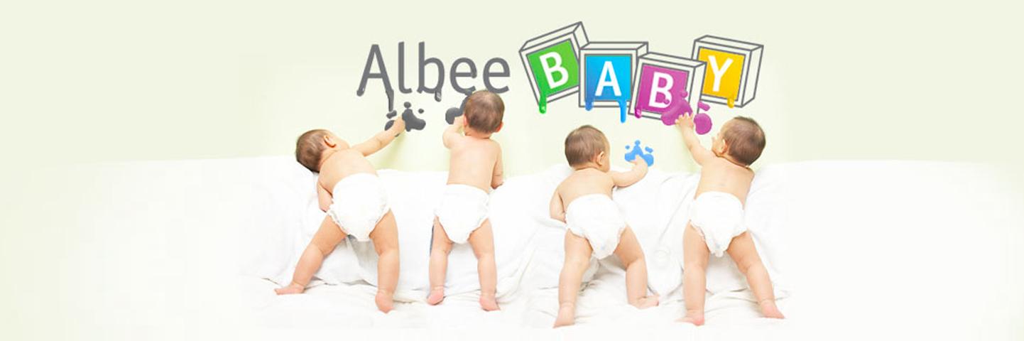 Albee Baby banner