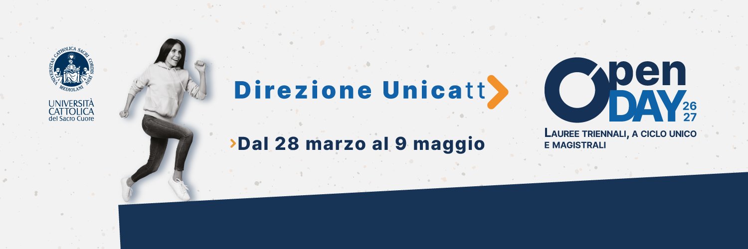 Università Cattolica banner