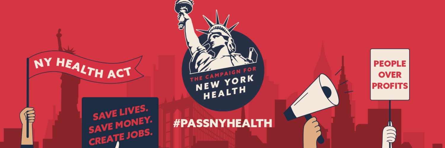 Campaign for New York Health 🍎 banner