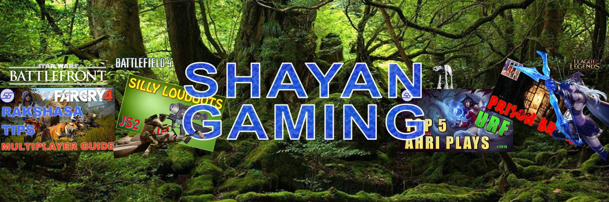 ShayanGaming's profile banner image