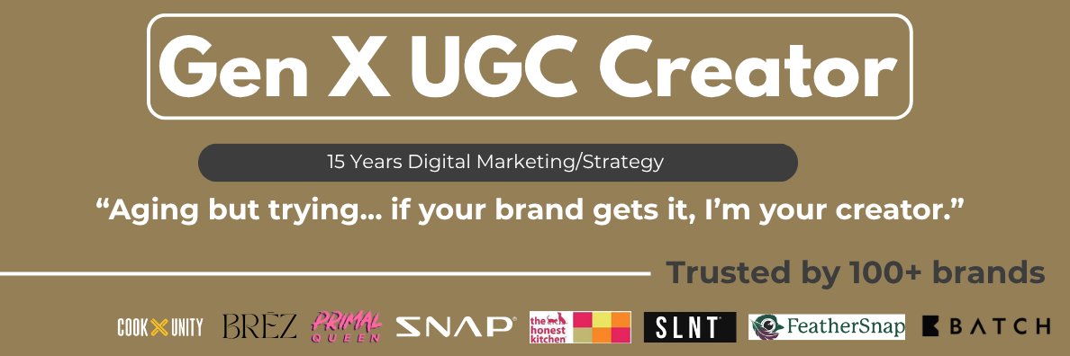 Katy Abram | USA GenX UGC Creator banner