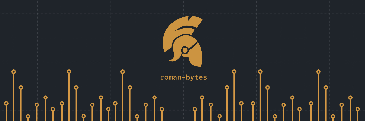 romanbytes's profile banner image