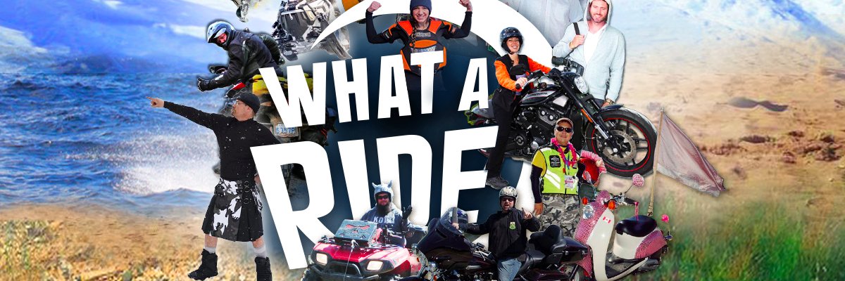 What A Ride banner
