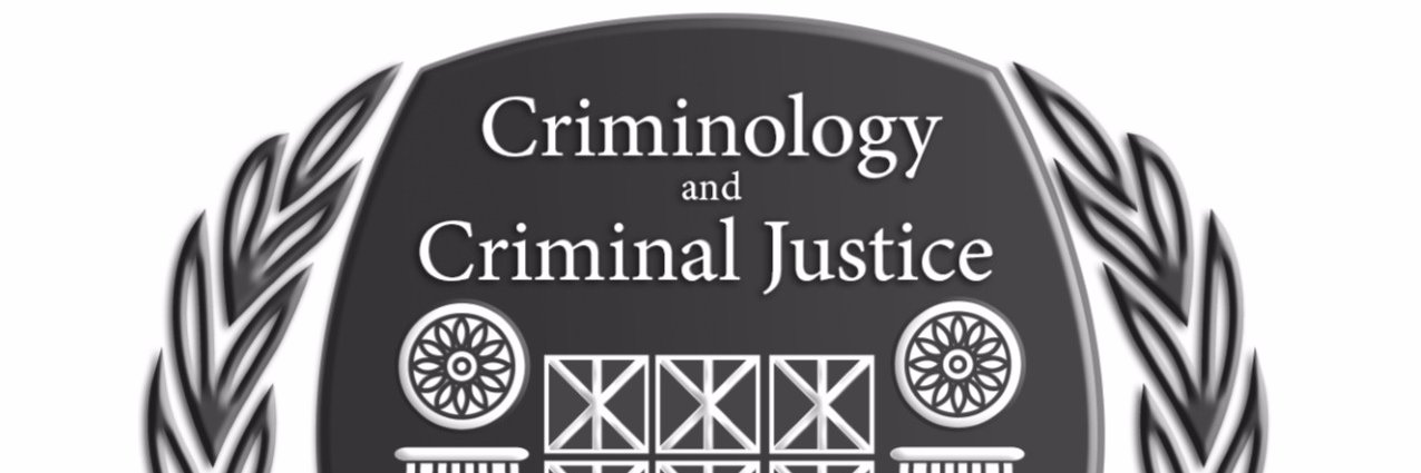 UA Department of Criminology and Criminal Justice's banner