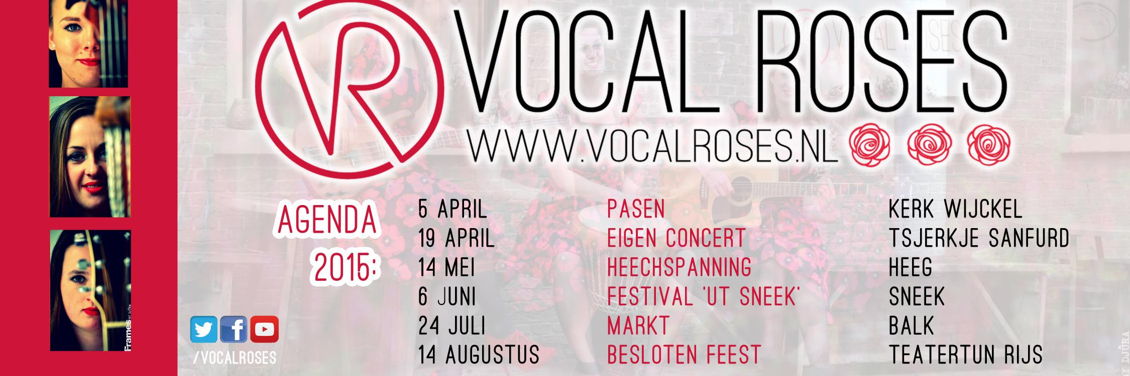 Vocal Roses banner