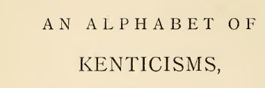 kenticisms banner