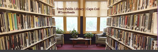 Truro Public Library banner