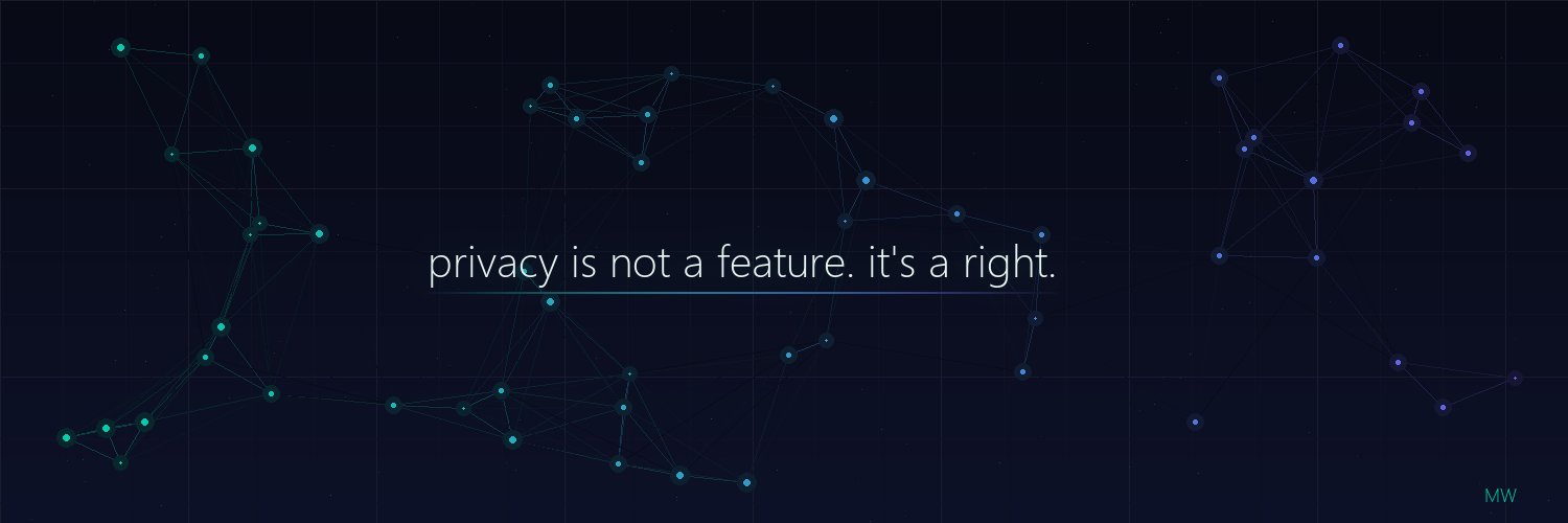 Privacy is My Default banner