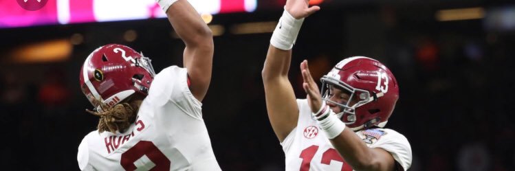 Nick Saban’s Statue banner