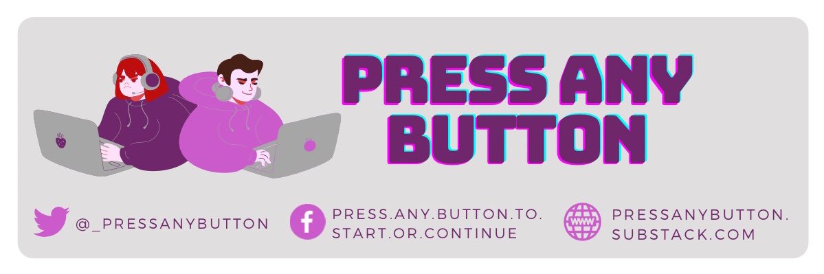 Press Any Button banner