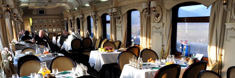 Fancy Dining Car banner